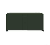 Cubiertas de muebles de jardín, Oxford recubierto de tela de plata impermeable cubierta de muebles con tira impermeable manija transpirable ventana esquina hebilla (70 × 70 × 70) (70 * 70 * 70 cm
