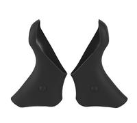 Cubiertas de palanca de cambio de bicicleta de carretera de silicona, par de reemplazo de capó de agarre negro para ST-6600 ST-5600 5601 5603 6601 6603 Cubiertas de capó de palanca de cambio de de