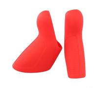 Cubiertas de palanca de freno de silicona para RED 11S, fundas antideslizantes para palanca de cambios de bicicleta con agarre mejorado, resistentes a la intemperie, repuesto de capó (rojo)