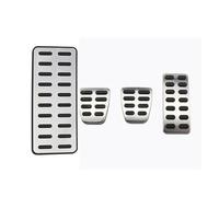 Cubiertas de pedal de coche de repuesto para Hyundai para Accent para Solaris I20 2011-2016 para Creta para Ix25 MT AT cubierta de pedal de conducción a la izquierda de acero inoxidable (3 piezas MT