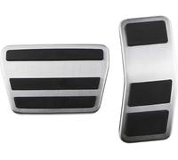 cubiertas de pedales de automóvil Pastillas de pedal para coche para Fiesta Mk7 2007-2012, cubierta embrague freno combustible y gasolina, accesorios