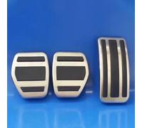 Cubiertas de Pedales de Coche para Citroen C3XR Elysee, Funda de Pedal del Freno del Pedal del Acelerador, Juego de Pedales Antideslizantes para Coche,Mt/3pcs