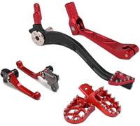 Cubiertas de pedales para coches Embrague de motocicleta para 03-09 12-17 Palanca de cambios de freno de motocicleta Pedal de cambio Reposapiés