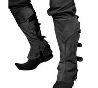 Cubiertas De Piernas Medievales, Botas Steampunk De Falso, Cubiertas De Botas Piratas, Botas Steampunk De Falso, Disfraz De Botas De Botas Renacentistas Medievales, Novelas De Botas Pirata