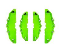 Cubiertas de pinza 4 cubiertas protectoras para pinza de freno coche, ABS 3D, para Volvo S60, S80, V40, S40, V60 y V90(4Pcs M and S Green)