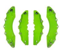 Cubiertas de pinza 4 cubiertas protectoras para pinza de freno coche, ABS 3D, para Volvo S60, S80, V40, S40, V60 y V90(4Pcs L and M Green)