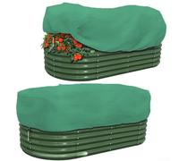 Cubiertas de plantas de invierno para plantas en maceta que ofrecen protección contra las heladas y las inclemencias del tiempo mientras mantienen la transpirabilidad y la comodidad (110 x 40 x 45 cm)