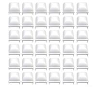 Cubiertas de postes de valla de piscina para postes huecos cuadrados de 1 5 pulgadas hechas de plástico PP resistente a la intemperie, adecuado para varios tipos de piscina (36 piezas)