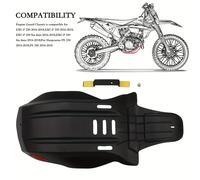 Cubiertas de protección para motor de motocicleta Carter Enduro Motocross para KTM SXF XCF EXC 250 350 450 2016-2018, cubierta del
