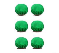 Cubiertas de protección para plantas, paquete de 6 mantas aisladas de invierno con cordón, 19.6 x 39.3 pulgadas, 39.3 x 39.3 pulgadas, verde (39.3 x 39.3 pulgadas)