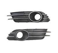 Cubiertas de rejilla luz antiniebla for parachoques delantero inferior coche, compatibles con Audi A6 C7 2011 2012 2013 2014 2015, accesorios for ACC(Grille)