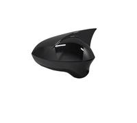 Cubiertas de repuesto para espejos de coche Para Seat Para Leon MK2 1P Ibiza Para MK4 6J Exeo 3R ABS negro cubierta de espejo retrovisor tapas accesorios coche(Black-Left)