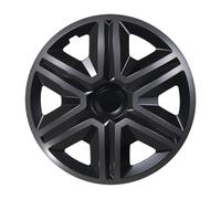 Cubiertas de rueda de 14" conjunto universal 4 piezas ABS duradero fácil montaje