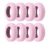 Cubiertas de ruedas de maleta 8x Protectores impermeables de silicona, guardias de spinner silenciosos con función antideslizante ideal para equipaje de viaje, cajas de carro, vacaciones, viajes al ai