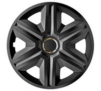 Cubiertas de ruedas NRM Fast juego de 4 tapacubos 14" plástico grafito