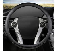 Cubiertas de Ruedas Protector para Volante De Coche De Carbono para Toyota para Prius 30(XW30) 2009-2015 para Aqua 2014 para Prius C(US) V(US) 2012-2017(Negro)
