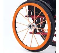 Cubiertas de silicona for llantas de silla de ruedas, cubiertas for llantas de sillas de ruedas, cubierta de empuje manual antideslizante y resistente al desgaste, mejoran el agarre y la tracción (Co