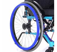 Cubiertas de Silicona para llanta de Empuje de Silla de Ruedas de 24 Pulgadas, Cubiertas para aro de Mano de Silla de Ruedas, Cubierta para Rueda Trasera de Silla de Ruedas para me