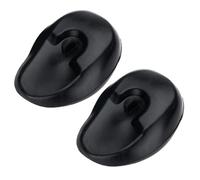 Cubiertas de silicona para los oídos, para teñir el cabello, orejeras, protección contra el calor, orejeras reutilizables, protección auditiva reutilizable, protección permanente de silicona, orejeras