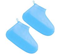 Cubiertas de Silicona para Zapatos 1 Par Azul, Antideslizantes