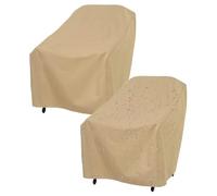 Cubiertas De Silla Al Aire Libre - Cubierta De Silla De Jardín | Cubiertas De Sillas De Terraza | Caso De Muebles De Césped Impermeable | 2 Piezas Protector High-up Protector Guard Para Porche