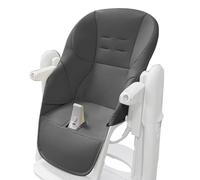 Cubiertas de sillas altas de restaurante para bebés, portada de silla alta para bebé,Protector de cojín de cubierta de cuero de cuero PU |Piezas de reemplazo Cojín de asiento cómodo, lavable a máquin