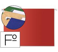 Cubiertas de suspensión Folio Kraft rojas