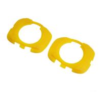 Cubiertas de tacos de pedal de bicicleta para Speedplay For Zero para Aero Pneumatic - Protectores de plástico amarillos prolongan la vida útil de la placa de la suela para evitar el desgaste de los