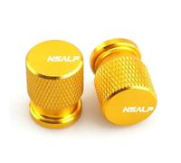 Cubiertas de Tallo Accesorios Motocicletas Tapas Válvulas Neumáticos Ruedas Vehículos para Honda TRANSALP 750 XL 600 650 700 V XL700V XL650V 2018-2024(Yellow A)