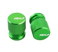 Cubiertas de Tallo Accesorios Motocicletas Tapas Válvulas Neumáticos Ruedas Vehículos para Honda TRANSALP 750 XL 600 650 700 V XL700V XL650V 2018-2024(Green A)
