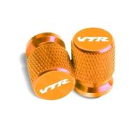 Cubiertas de Tallo Tapas De Vástago Válvula Motocicleta para Honda VTR1000 VTR 1000 SP-1 SP1 SP-2 FV FW FX Firestorm VTR1000F(Orange)