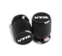 Cubiertas de Tallo Tapas De Vástago Válvula Motocicleta para Honda VTR1000 VTR 1000 SP-1 SP1 SP-2 FV FW FX Firestorm VTR1000F(Nero)