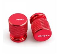 Cubiertas de Tallo Tapón De Válvula Universal Antipolvo Neumáticos Motocicleta para Honda TRANSALP 750 XL 600 650 700 V XL700V XL650V 2018 2019 2020-2024(Rosso)
