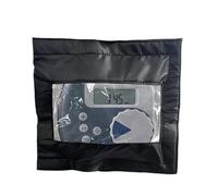 Cubiertas de temporizador de aspersor para exterior, protector de temporizador de grifo de manguera con ventana frontal transparente, protección UV, tela Oxford, panel de control para jardín, césped