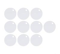 Cubiertas de tornillo de bisagra de asiento de inodoro de plástico diseñadas para evitar daños por óxido y humedad, proporcionando un accesorio de baño elegante y decorativo (65 mm)