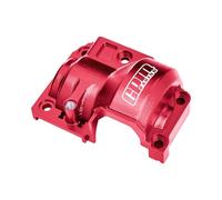 Cubiertas de transmisión de aleación de aluminio 7075-T6 para Traxxas 1/6 Funco Pro Scale 2WD Sand Car 8S-109076-4 actualizaciones - Rojo