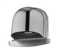 Cubiertas de ventilación de techo, tapas de chimenea for secadora, extractor con malla de malla, cubierta de pared de aire en forma de U for ventilación exterior(70mm/2.76in)