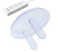 Cubiertas de zócalo para salidas, tapones de seguridad para niños, pequeñas cubiertas de prueba, enchufes de seguridad portátiles para niños, decoración de habitación infantil para sala de estar