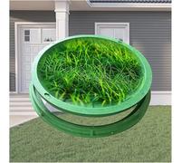 Cubiertas decorativas invisibles para alcantarillas de alta resistencia (80 x 80 cm), elegante alta capacidad de carga, perfectas para uso en exteriores, jardín y paisaje.