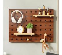 Cubiertas Decorativas Para Caja De Fusibles, Tapa Del Panel Eléctrico De Pared, Organizador De Almacenamiento Combinado, Múltiples Tamaños Y Estilos Para Elegir(Brown 1,60 * 40cm/23.6 * 15.7in)