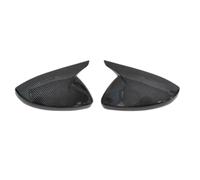 Cubiertas Espejo Coche Tapa Cubierta Retrovisor Lateral Izquierdo Derecho Para Peugeot 208 308 408 508 307 2008 4008 5008(Carbon fiber pattern)