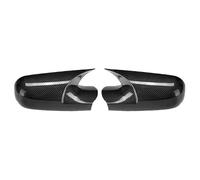Cubiertas Espejo Puerta 2 Tapas Fibra Carbono Para Espejo Retrovisor Lateral Coche Compatibles Para Megane 2 MK2 2002-2009. Fundas Espejo(Carbon fiber pattern)