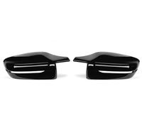Cubiertas Espejo Puerta Para Serie 3 5 7 8 G20 G30 G38 G11 G12 G15 G16 320i 330i Para M3 Para M5 Drive Car Side Mirror Caps Exterior Styling Fundas Espejo(LHD-Bright black)