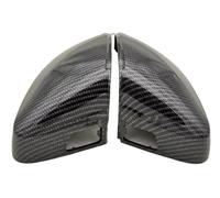 Cubiertas Espejo Puerta Tapas De Espejos Laterales Para A3 Para S3 Carbon Look 2017 (reemplazo Para 2015, 2016, 2018, 2013, 2014, 2019 Y 2020) Fundas Espejo(Has blind spot hole)