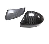 Cubiertas Espejo Retrovisor Compatible Con Jaguar Para F-Pace 2016 2017 2018 2019 2020 2021 2022 Carcasa De Espejo Lateral De Fibra De Carbono Real Marco Adicional
