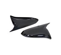 Cubiertas Espejo Retrovisor Compatible Con Seat Para Ibiza 2009-2017 2 Piezas Tapa De Espejo Retrovisor Cubierta Negra Para Espejo Retrovisor De Coche Piezas De Motocicleta