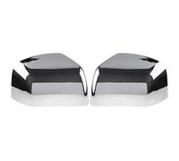 Cubiertas Espejo Retrovisor Para R&ange Para R&over Para S&port Para D&ISCOVERY 4 Para Freelander 2 LR2 LR4 2010-2014 Cubierta Espejo Retrovisor Lateral Tapa Carcasa Ala(Chromed)