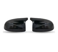 Cubiertas espejo retrovisor trasero con patrón brillante reemplazo carcasa Para X3 G01 ix3 para X4 G02 para X5 G05 para X6 G06 para X7 G07 Cubiertas para espejos retrovisores