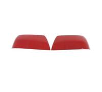 Cubiertas Espejos Retrovisores Laterales Acabado Negro Estilo Fibra Carbono Para Toyota Para Tundra Para CrewMax 2008-2021 Para Sequoia(Red)