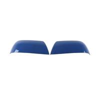 Cubiertas Espejos Retrovisores Laterales Para Toyota Para Tundra Para CrewMax 2008-2021 Para Sequoia Acabado Negro Estilo Fibra Carbono(Blue)